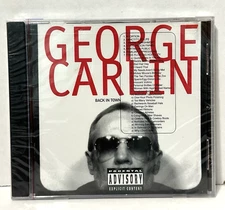 George Carlin Back in Town CD (1996, Atlantic Records) Brand New/Sealed