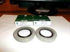 2 (TWO) CHICAGO RAWHIDE 13711 OIL SEALS = $17.98 = $8.99 EACH = FREE SHIPPING