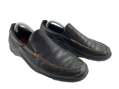 Cole Haan Driver Loafers Men 9.5M Tucker Shoes Black Leather  display picture 3