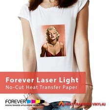 Forever Laser Light No-Cut Heat Transfer Paper  FREE SHIPPING 