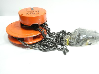Cm Columbus Mckinnon 64624 4624 Series 646 Hand Chain Hoist 1ton
