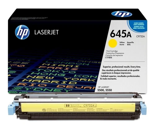 Original HP 645A Gelb Toner (C9732A) für LaserJet 5500/5550 - Kostenlos versand!