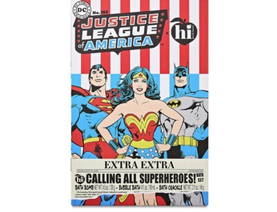 Hi Peach Layne & Justice League of America Bath Set. 