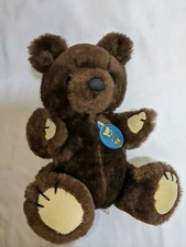 R Dakin  Co 1991 Brown Teddy Bear Plush Toy Childrens Kids Gift
