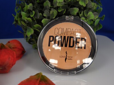 LOVELY POP PARIS COMPACT POWDER 03 ALMOND! 1036