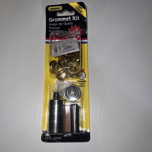 General 71262 3/8" Brass Grommet Kit 12 Count eBay