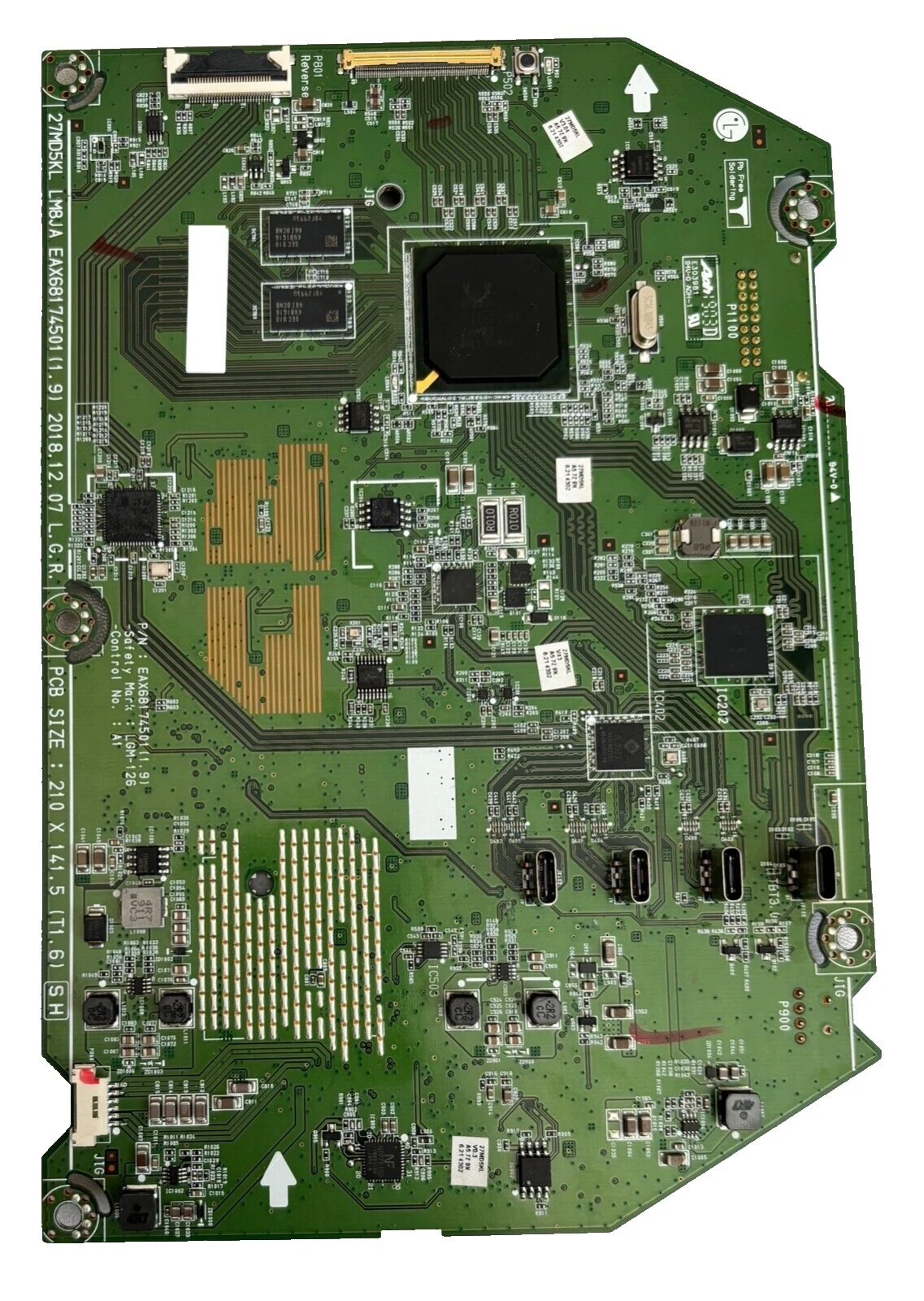 LG 电脑显示器替换部件