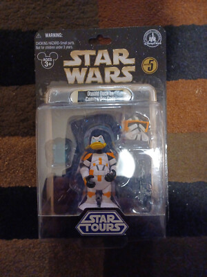 Star Wars Disney Donald Duck as Commander Cody Star Tours