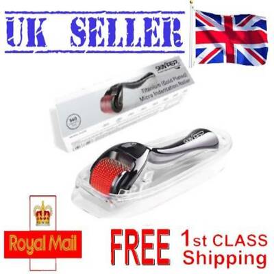 Derma Skin Roller Face 540 Titan Micro Nadel Anti Aging Akne Narben Falten