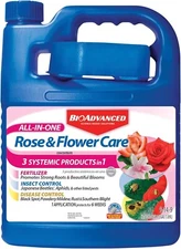 BioAdvanced All-In-One Rose and Flower Care, Concentrate, 64 oz ,9-14-9