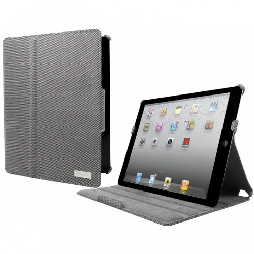 Cygnett Armour Extra-Protective Case for iPad 2, 3, 4th w/Flex-View Stand (Gray) - Image 3 of 4