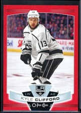 2019-20 O-Pee-Chee Red Border Blank Back #244 Kyle Clifford
