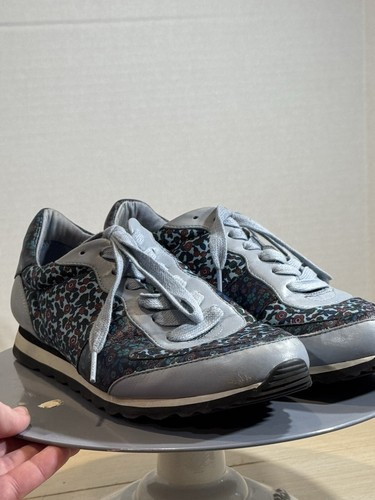 COACH C121 Runner Cornflower Blue Sneakers Shoes Women's 10B #FG1258 - Picture 5 of 12