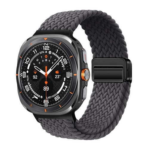 Pour Samsung Galaxy Watch Ultra-Gurt 47 Mm Magnetischer Nylon-Sportarmband- : - Picture 23 of 42