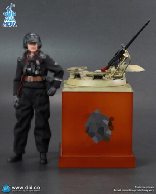 DID XD80025G 1/12 Green Tiger Tank Scene Props Vehicles Full Set Model Toys