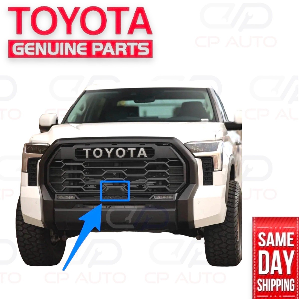 ＴＲＤ PARTS & ACCESSORIES CATALOG 22 - 25 TOYOTA TUNDRA TRD PRO GRILLE SENSOR GARNISH BLACK