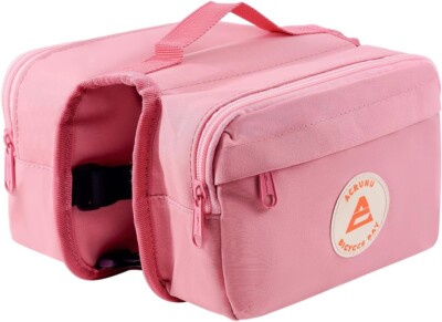 Fahrrad Gürteltasche Fahrrad 2,9L Wasserdicht 13x19x8cm Rosa ACRUNU