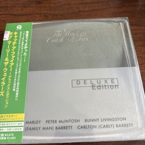 BOB MARLEY Catch A Fire DELUXE EDITION CD Japan UICY7030/1 UPC 4988005268723 NEW