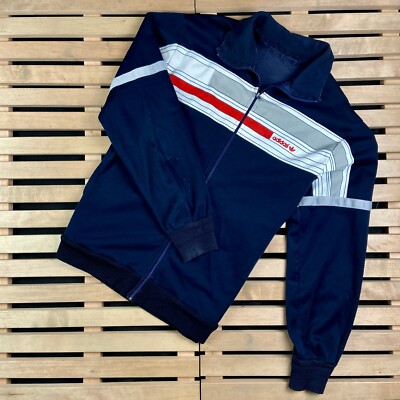 Mens Bomber Jacket Adidas Originals Vintage Size L