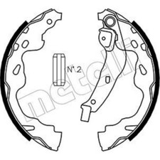 METELLI Bremsbackensatz Bremsbacken hinten für Toyota Aygo WNB1_ KGB1_ Citroën