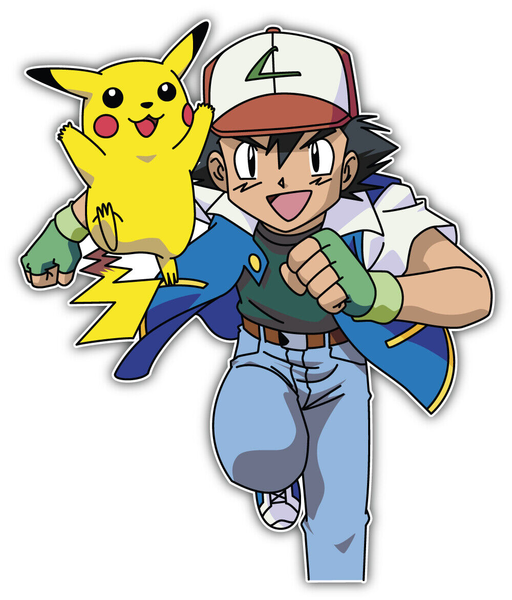 Ash e Pikachu - Desenho