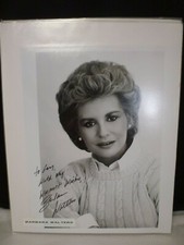 BARBARA WALTERS      Hand Signed  8 X 10 