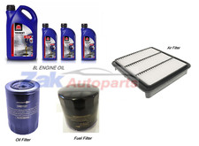 FOR MITSUBISHI 2.5 DIESEL L200 WARRIOR 2006-2016 AIR, OIL FUEL FILTERS & OIL SET