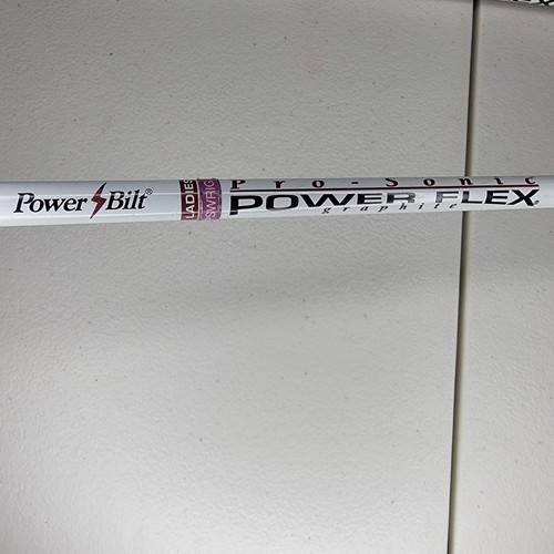 PowerBilt H&B Pro Sonic Oversize Iron Set 3-PW 3, 5 Woods RH L-Flex Graphite - Picture 11 of 12