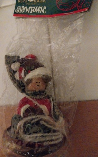 KURT S. ADLER SNOWTOWN CHRISTMAS ORNAMENT .NIB - Picture 10 of 16