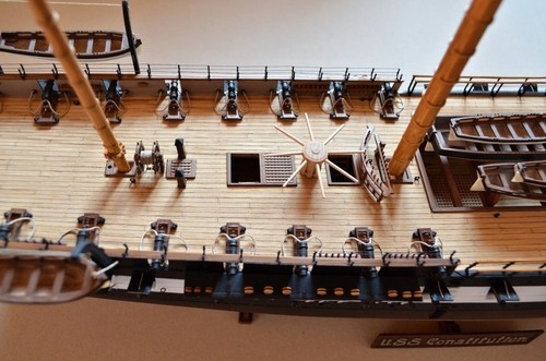 Revell USS Constitution 1:96 - laser cut wooden deck for model - Picture 8 of 12