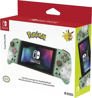 Hori Switch Split Pad Pro Pikachu & Evoli Neu&OVP