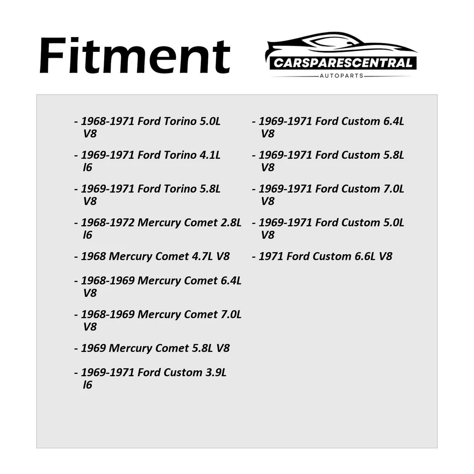 Kit brazo de control superior delantero 2x para Ford Maverick 4.1L 1970-1977 Foto 4 de 4