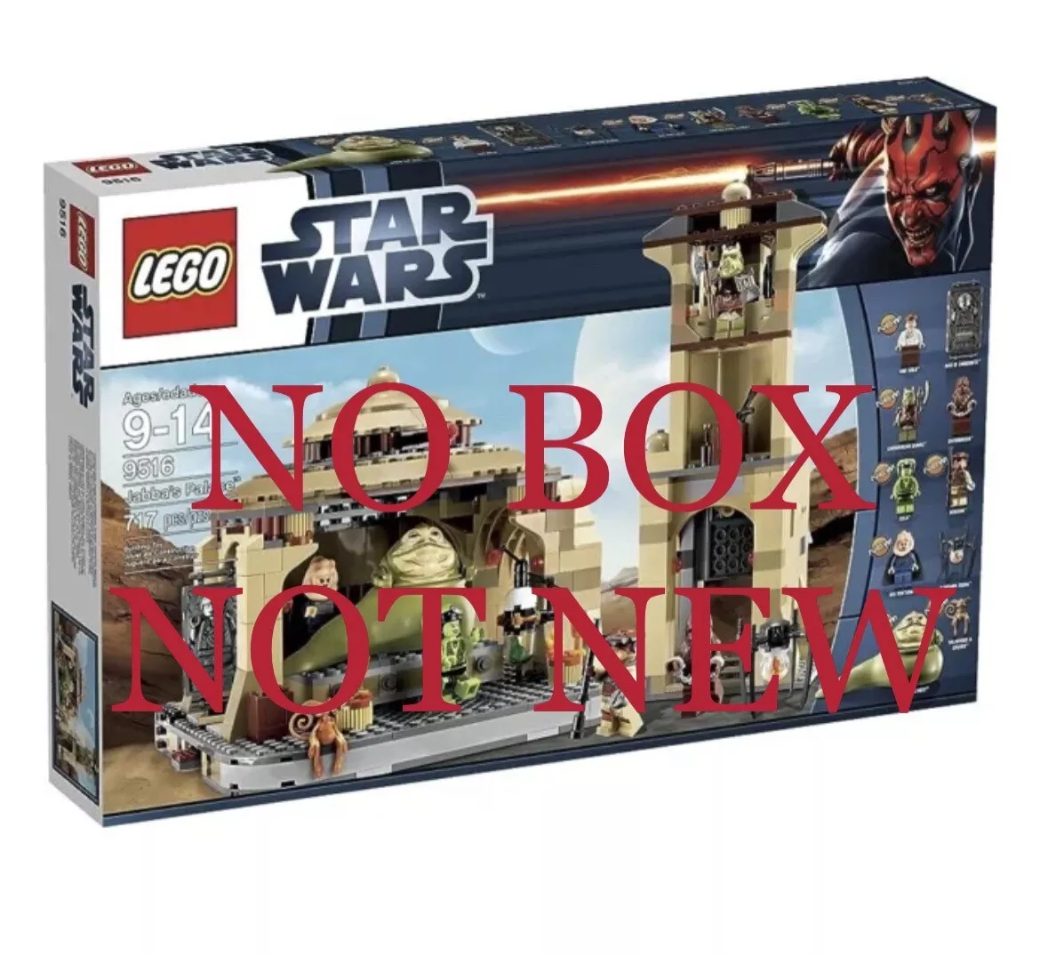 LEGO Star Wars Jabba s Palace 9516 READ DESCRIPTION 673419168007
