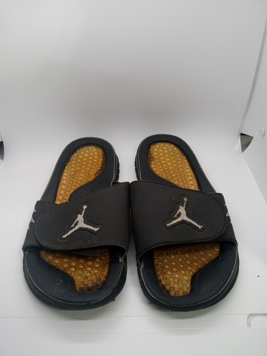 Jordan Hydro Retro 5 Black Metallic Men's Slippers Sandals