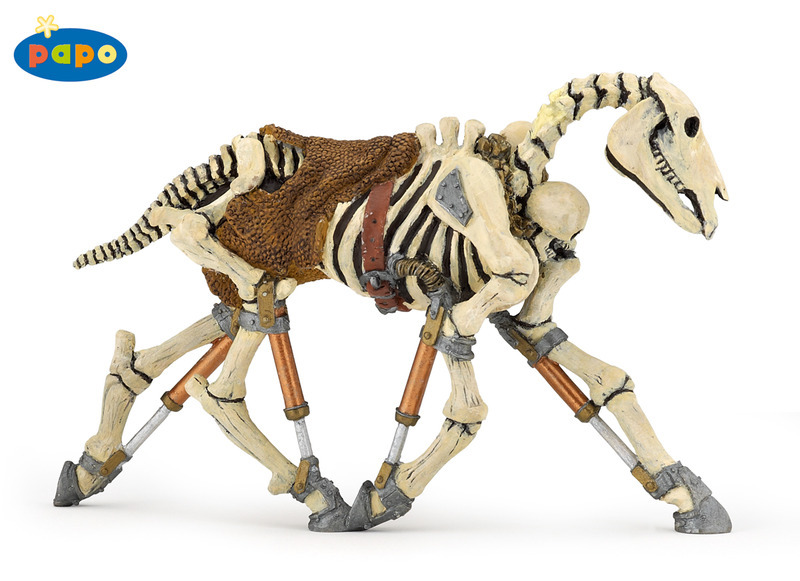 NEW PAPO 38993 - Glow In The Dark Zombie Skeleton Horse - Fantasy