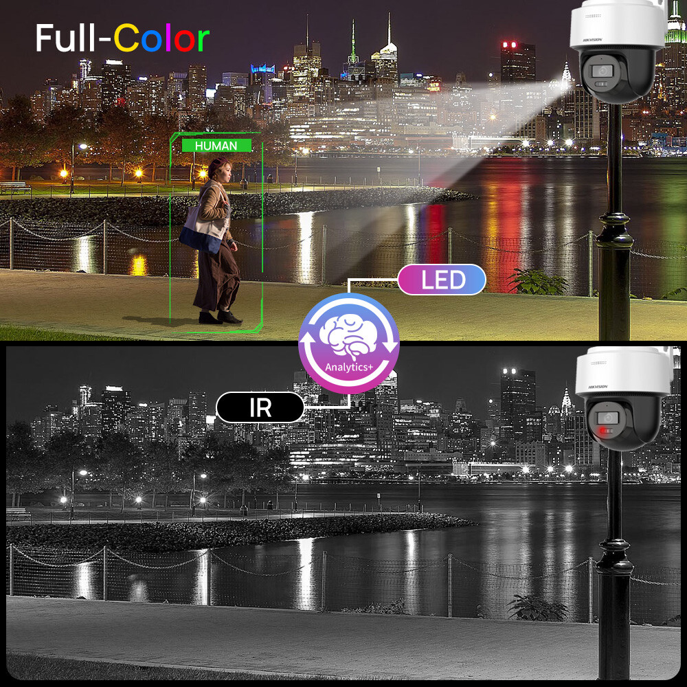 Hikvision 16CH Camera System 4MP ColorVu Auto-track IP Camera 2-Way Audio Lot