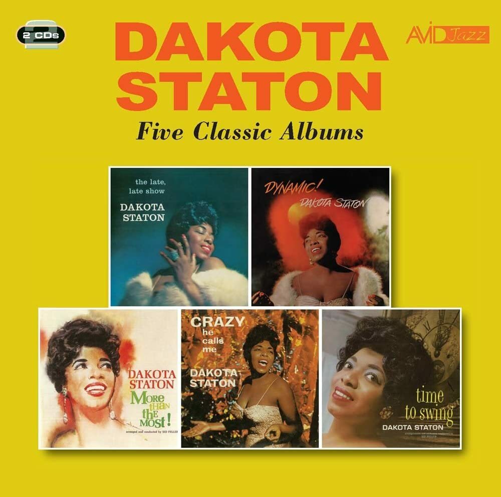 Dakota Staton Five Classic Albums 2-CD NEW SEALED 2017 Remastered Jazz