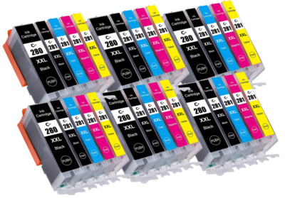 Premium Print Inks for Canon PGI-280XXL CLI-281XXL TR8622A TR8620A TS702A TR8622