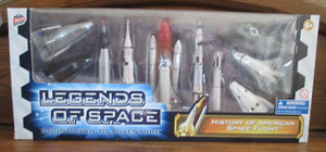 ****** BOXED LEGENDS OF SPACE COUNTDOWN TO ADVENTURE MISSILES ******