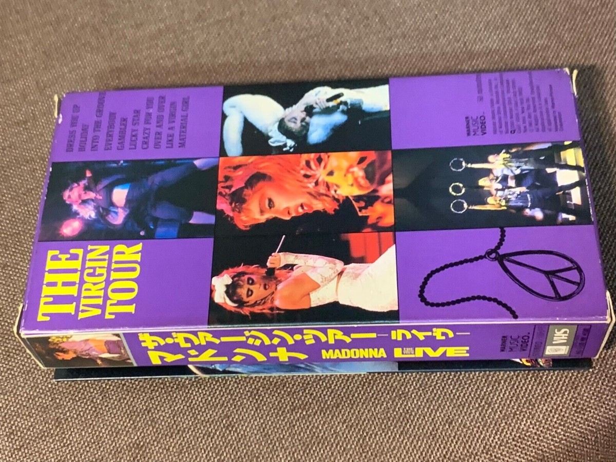 マドンナ ザ・バージン・ツアー ライヴ　 [VHS] マドンナ ザ・バージン・ツアー ライヴ [VHS]