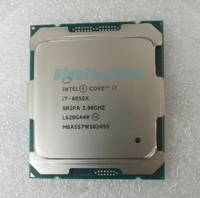 Intel Core i7-6950X CPU Processor LGA2011-3 Extreme Edition SR2PA 25M Cache 140W