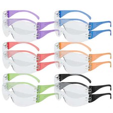 Pyramex Intruder Safety Glasses Multi Color S4110SMP Clear Lens 12/box