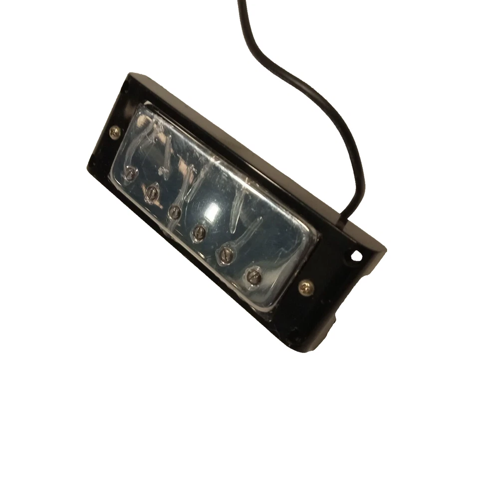 Pastilla de guitarra eléctrica cromada - Repuesto de fábrica para Peavey JF-2 Sparkle Foto 2 de 4