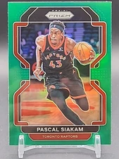 Pascal Siakam - 2021 Prizm NBA - Green Parallel #174 - Toronto Raptors