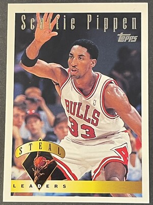 Scottie Pippen 1995-96 Topps Chicago Bulls Basketball Active