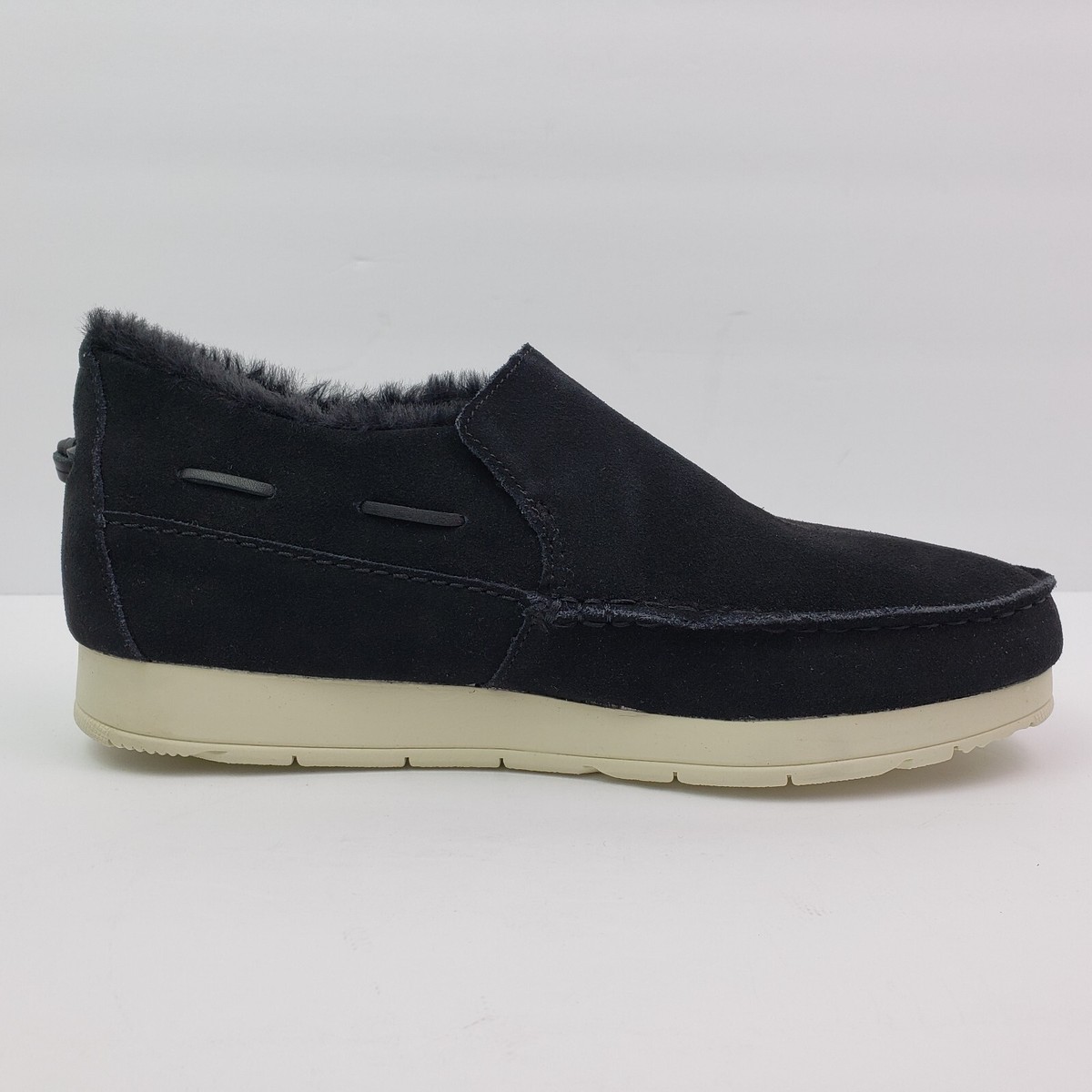 Sperry Moc Sider WR Mens Size 10.5 Black Suede Comfort  display picture 1