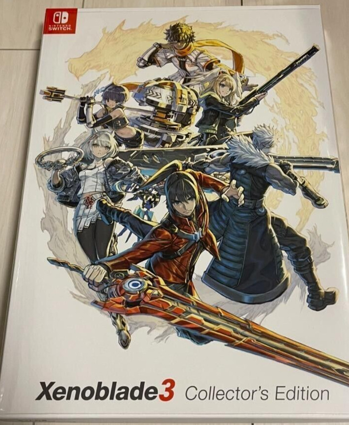 Xenoblade 3 Collector's Edition Art Book Steelbook Special Offer