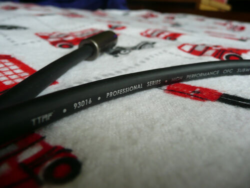 TTAF 93016 Subwoofer Cable 1m (3.28ft) OFC Copper Analogue Cable HiFi HiEnd - Picture 3 of 7