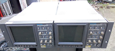 TEKTRONIX 1730 + 1731 WAVEFOR MONITOR VIDEO BROADCAST