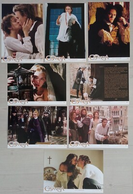 E304 8x Aushangfotos CASANOVA Heath Ledger / Jeremy Irons